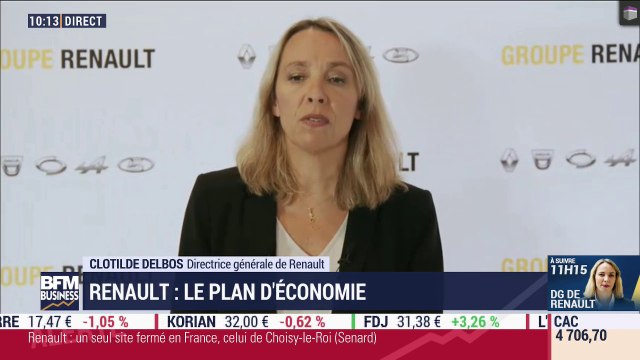 Clotilde Delbos, directrice générale de Renault: Nous payons le prix de cette politique de course au volume