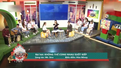 Hòa Minzy hát live không thể cùng nhau suốt kiếp