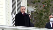 Yelkenliler Fetih Saygı geçişinde Erdoğan'ı selamladı