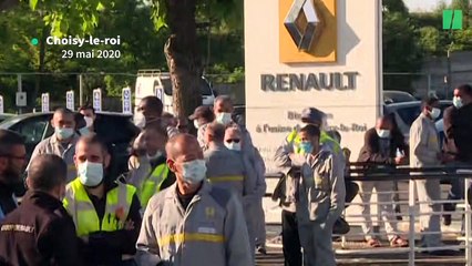 Renault: la colère des salariés de l'usine de Choisy-le-roi qui doit fermer