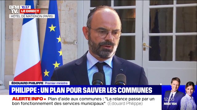 Edouard Philippe annonce 1 milliard d'euros supplémentaires dans un fond d’accompagnement de l'investissement vers les communes