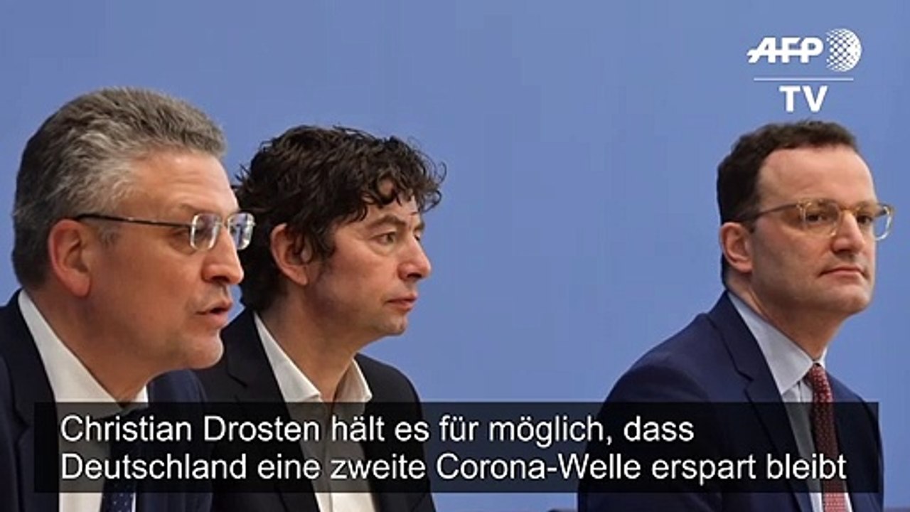 Virologe Drosten: Deutschland könnte zweiter Corona-Welle entgehen