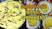 Amrakhand Recipe, Mango Shrikhand Recipe, Aam shrikhand recipe