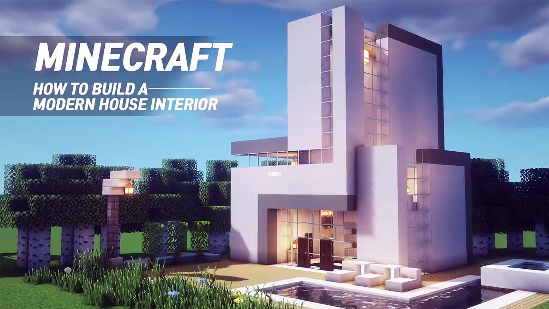 echo Undo Excerpt Minecraft MODERN HOUSE & INTERIOR ｜How to Build in Minecraft (#71) - video  Dailymotion