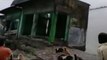 Watch a whole house wash away due to flood waters in Assam