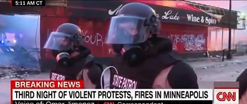 CNN muhabiri canlı yayında gözaltına alındı