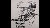 Sketch Zainul Abedin portrait mobile photo drawing