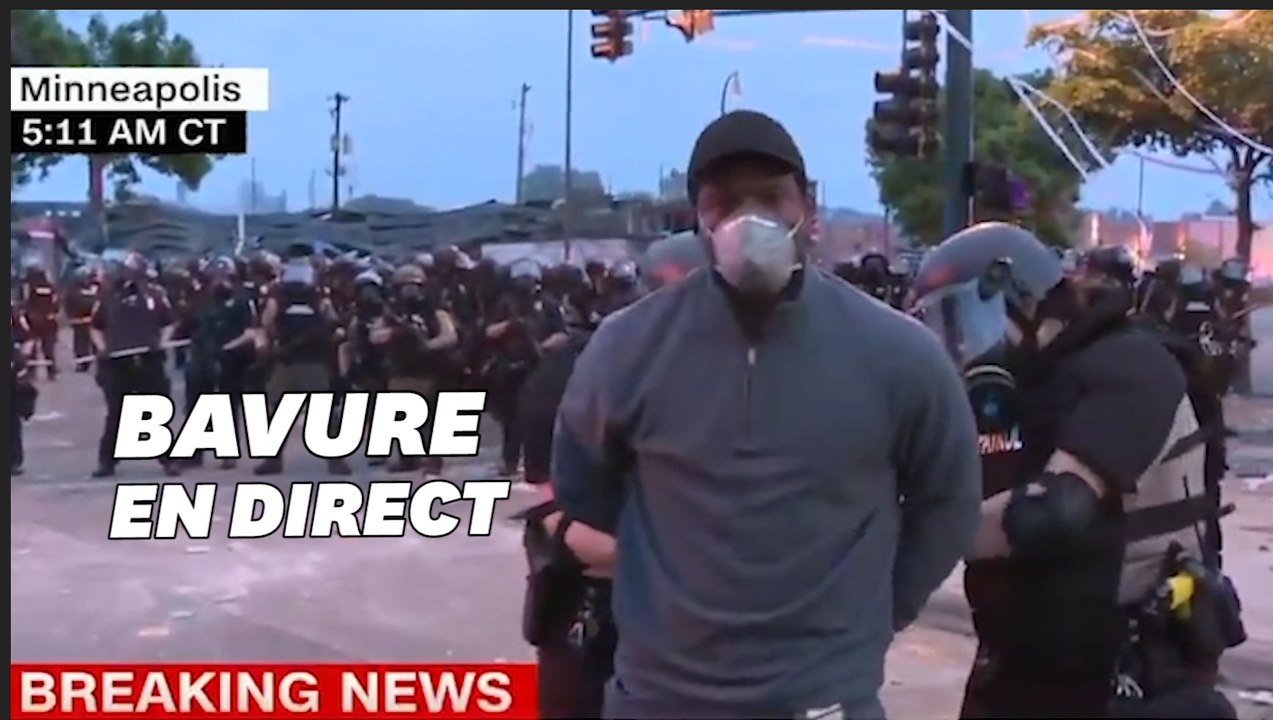 Minneapolis: un journaliste menotté par la police en plein direct
