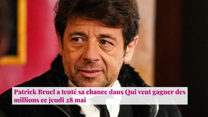 Qui veut gagner des millions : Patrick Bruel moqué sur la Toile après une erreur