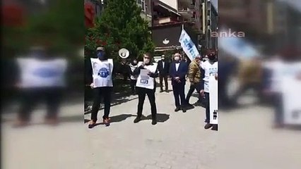 Eskişerhir'de demiryolu çalışanlarından 'sürgün' eylemi: "2 Haziran'da Ankara'ya yürüyeceğiz"