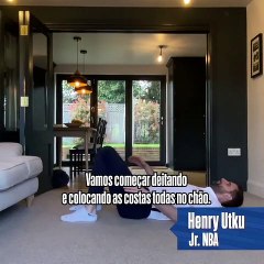 Glute Bridge with Henry Utku (Portuguese  Subtitles)