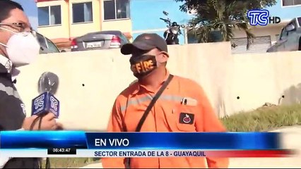 Comercio, reclamos y desaseo en la 'Entrada de la 8'