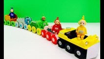 Teletubbies Toys Ride the Yo Gabba Gabba Train-