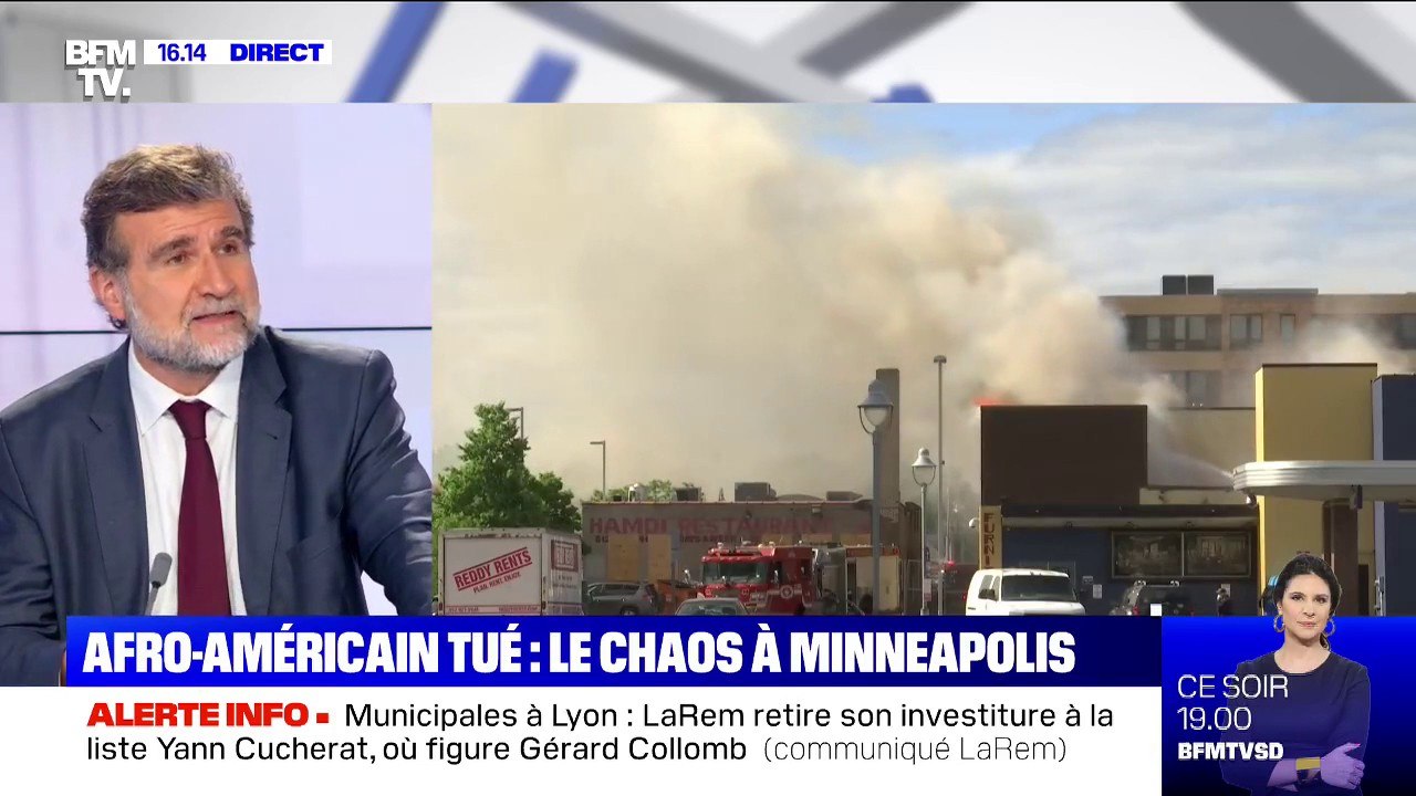 Émeutes, arrestation d'un journaliste, combat entre Trump et Twitter: chaos à Minneapolis après la mort de George Floyd