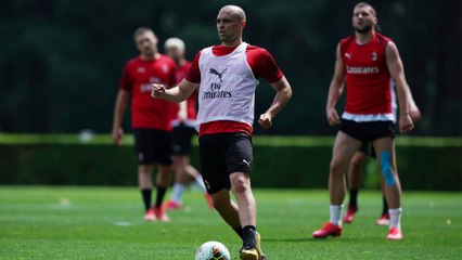 Intense training at Milanello