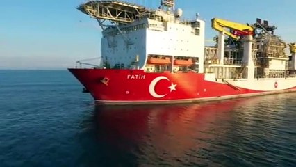 FATİH SONDAJ GEMİSİNDE BOĞAZ GEÇİŞİ ÖNCESİ SON DURUM