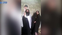 نساء عراقيات يهددن أم أحد قتلى التظاهرات العراقية بالموت
