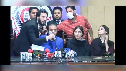 FACTS REVEALED - UZMA KHAN PRESS CONFERENCE - UZMA KHAN Vs MALIK RIAZ'S DAUGHTERS- VIRAL VIDEO