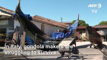 'Dark days' for Venice gondola makers