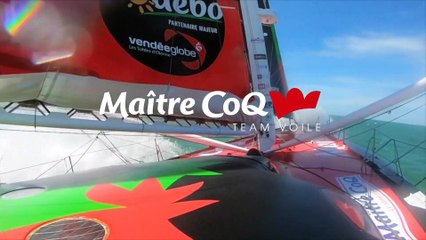 Maître CoQ IV IMOCA- Première navigation en 2020 ou le bonheur de la glisse retrouvée !