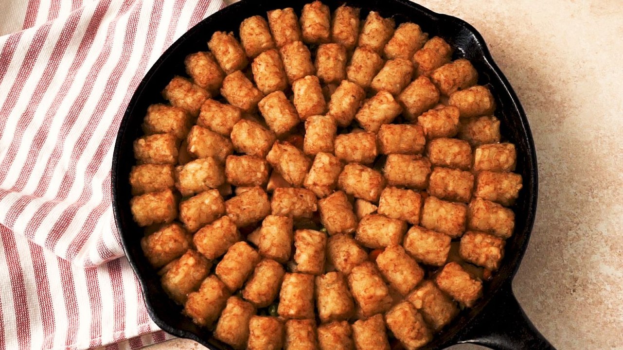 Tater Tot Chicken Pot Pie Is The Ultimate Comfort Food