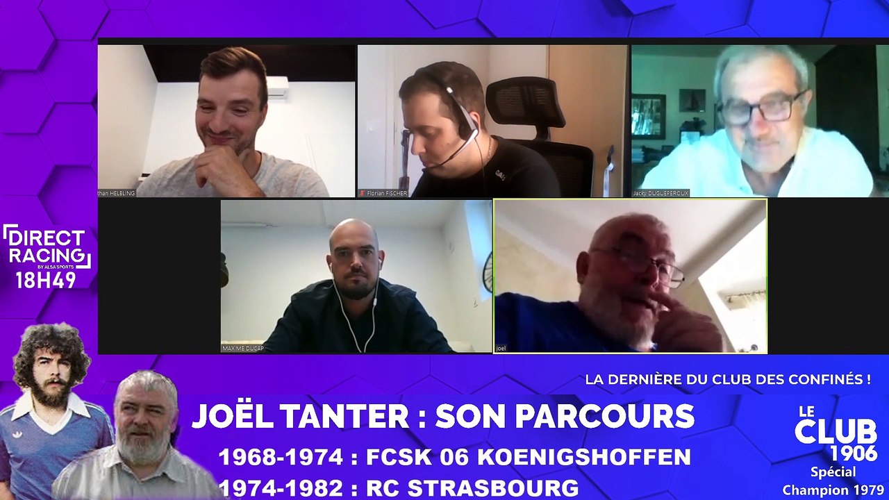 Joël Tanter est l'invité du Club 1906 | La dernière du Club des Confinés !