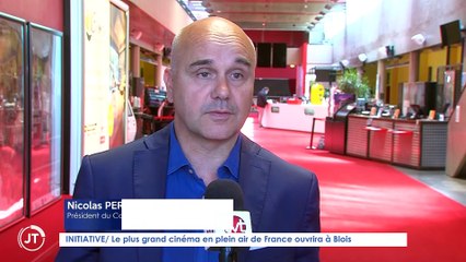 Le Journal - 29/05/2020 - INITIATIVE / Le plus grand cinéma en plein air de France ouvrira à Blois