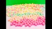 HUNDREDS of Mini Marshmallows Rainbow Candy Sorting Game
