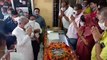 CM भूपेश, राज्यपाल उइके, रमन सिंह ने सागौन बंगला में अजीत जोगी को दी श्रद्धांजलि