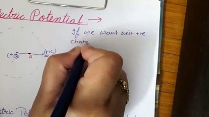 ELECTRIC POTENTIAL AND CAPACITANCE( PHYSICS)PART 01 CLASS 12