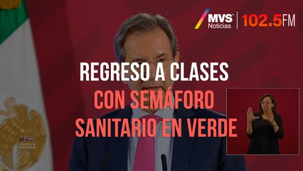 Regreso a clases con semáforo sanitario en verde