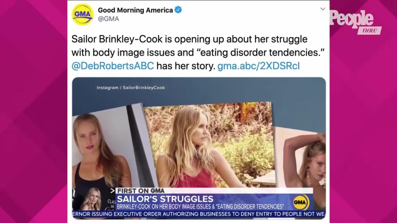 Sailor Brinkley-Cook Says Her Mom 'Didn't Fully Know the Pain' She Felt Battling Body Image