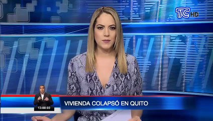 Actualización: Dos muertos y cinco heridos en casa colapsada en Quito
