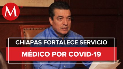 Rutilio Escandón inaugura clínica de atención a covid-19 en Tonalá