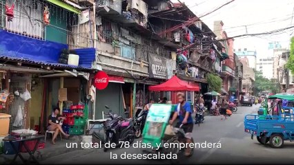 Manila se encamina al confinamiento más prolongado del mundo por el coronavirus