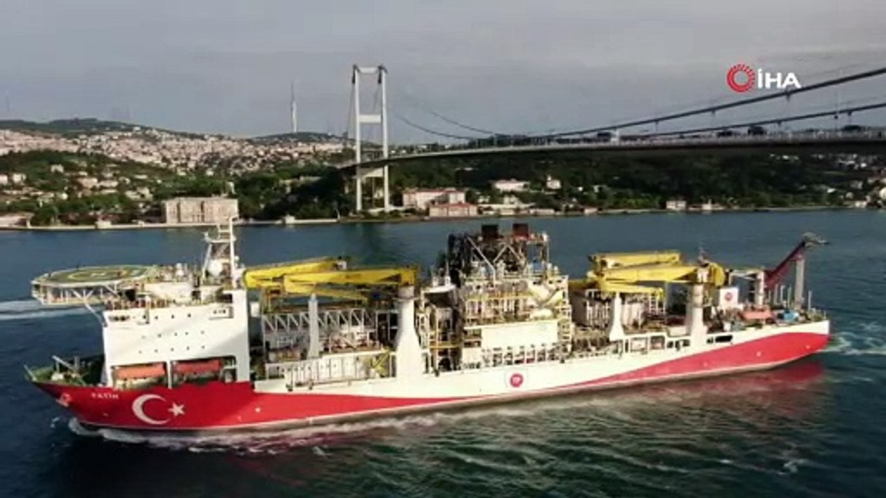 Fatih sondaj gemisinin Karadeniz seferi başladı