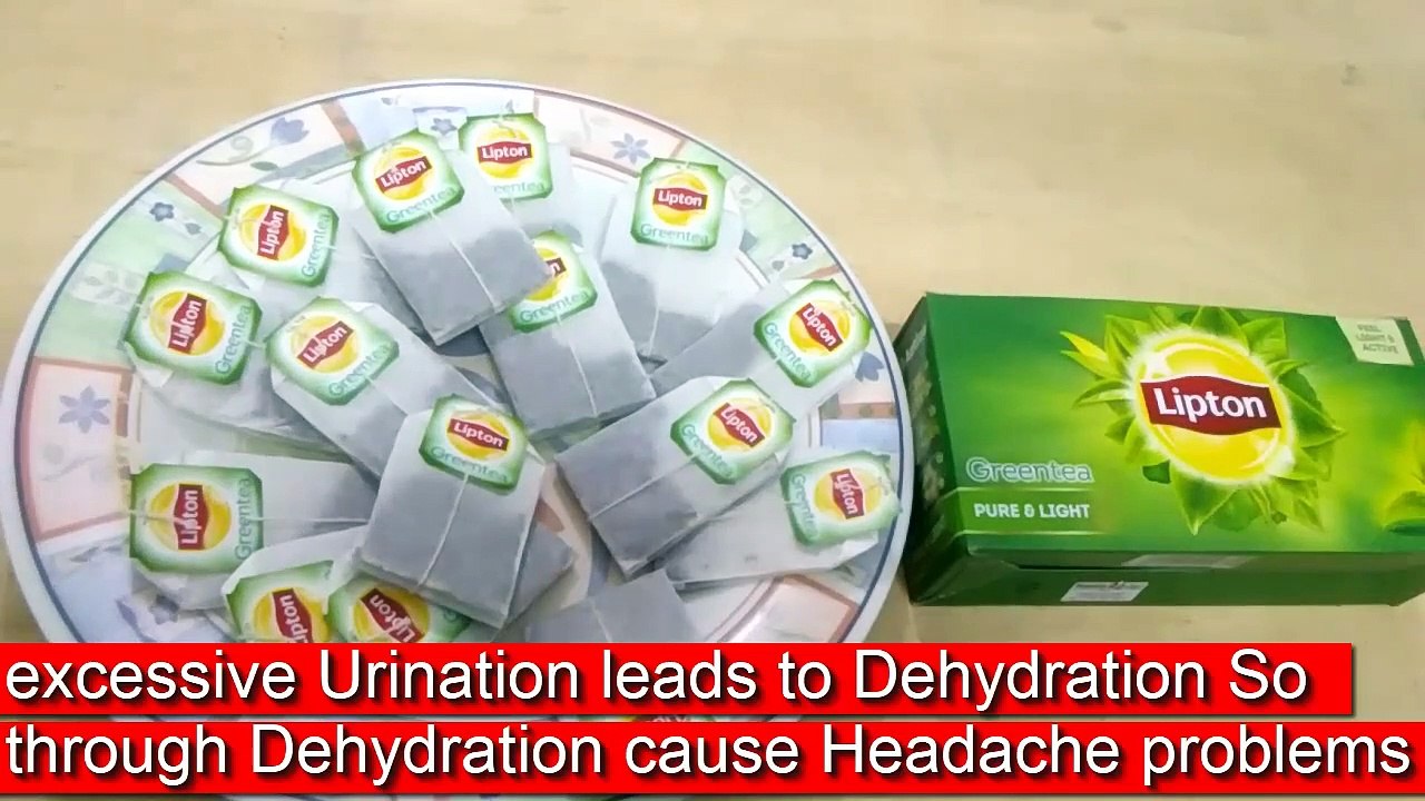 6 Harmful Lipton Green Tea Side Effects video Dailymotion