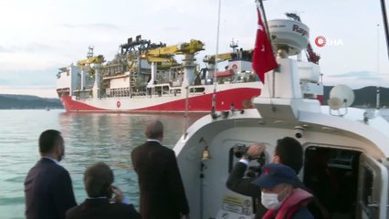 Cumhurbaşkanı Erdoğan, Fatih' Sondaj Gemisini Karadeniz'e Böyle Uğurladı