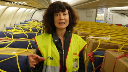 El corredor aéreo sanitario español que ha traído cien millones de equipos de protección