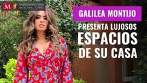 Galilea Montijo presenta lujosos espacios de su casa en ‘Hoy’