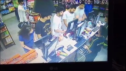 CCTV FOOTAGE: Aansh Arora's Fight WithThe Staff Members At Ghaziabad