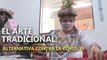 Mascarillas andinas y amazónicas salvan de la crisis a artesanos de Perú