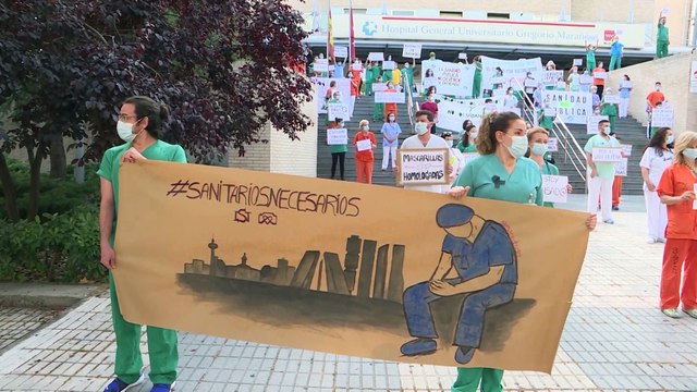 Sanidad cifra el total de sanitarios contagiados en 51.482, con 63 fallecidos