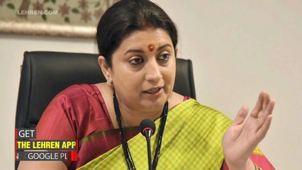 Smriti Iranis Journey From A Model To A Minister