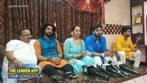 Khesari Lal Sahit Kai Kalakar Pahuche Eid Par Rani Chatterjee Ke Ghar