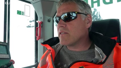 Noruega: el Fiordo de Geiranger experimenta inusuales nevadas en las últimas semanas de mayo