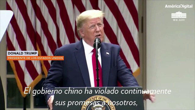 Trump anunció que EE.UU. termina su relación con la Organización Mundial de la Salud