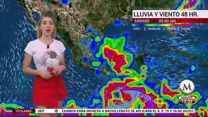 El clima para mañana 30 de mayo, con Jessica de Luna