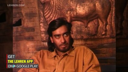 Ajay Devgn And Sonali Bendre From The Sets Of Diljale Flashback Video