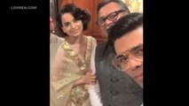 Karan Johar And Kangana Ranaut Attend PM Modis Swearing In Ceremony Together